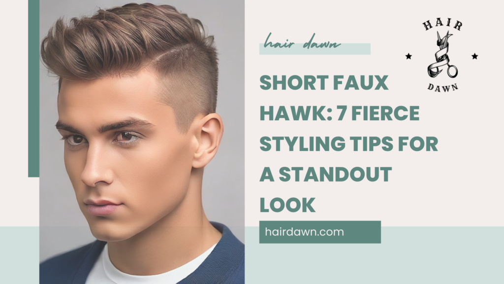 Short Faux Hawk: 7 Fierce Styling Tips for a Standout Look