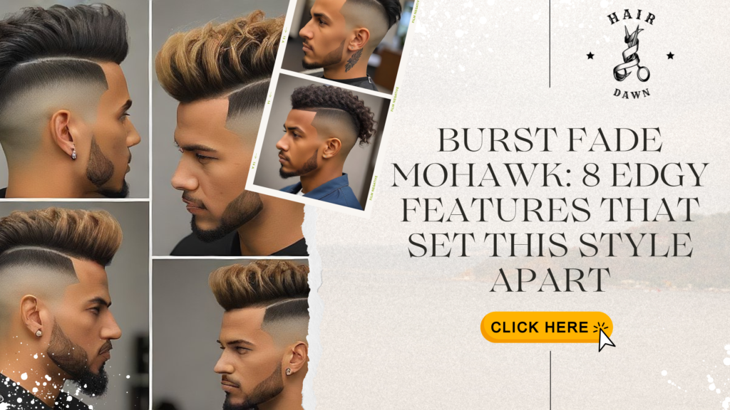 Burst Fade Mohawk: 8 Edgy Features That Set This Style Apart