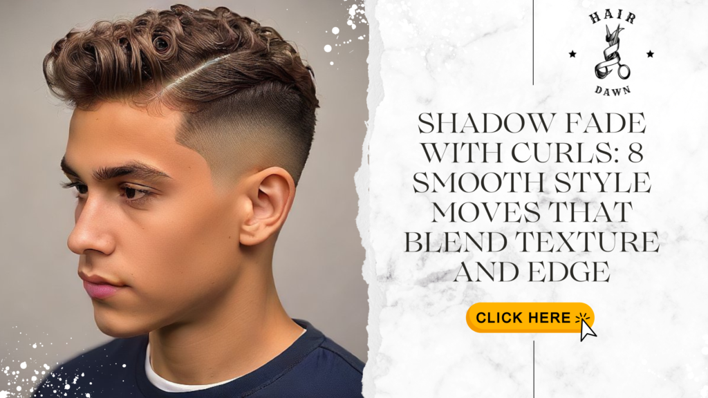 Shadow Fade with Curls: 8 Smooth Style Moves That Blend Texture and Edge