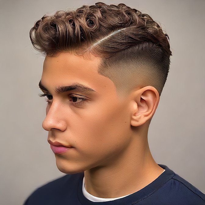Shadow Fade with Curls