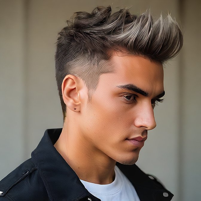 Short Spiky Hair