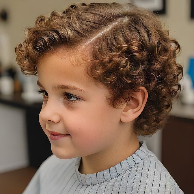 Loose Curls with volume