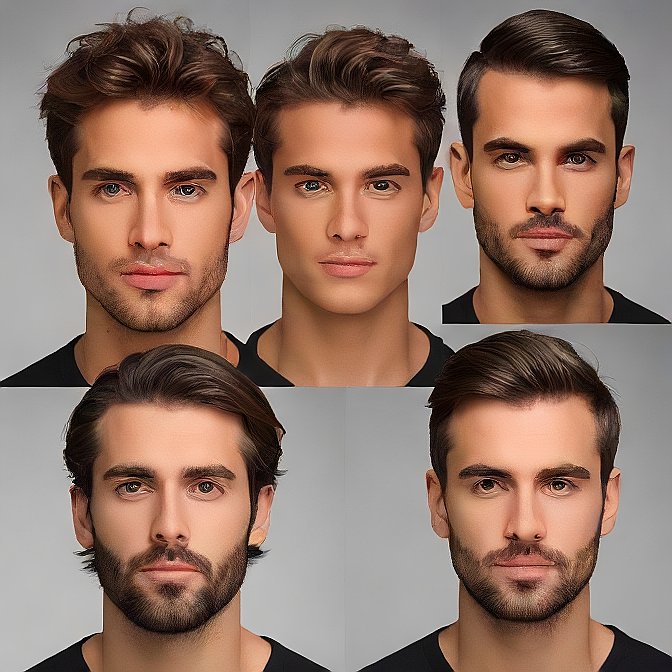 Two block haircut