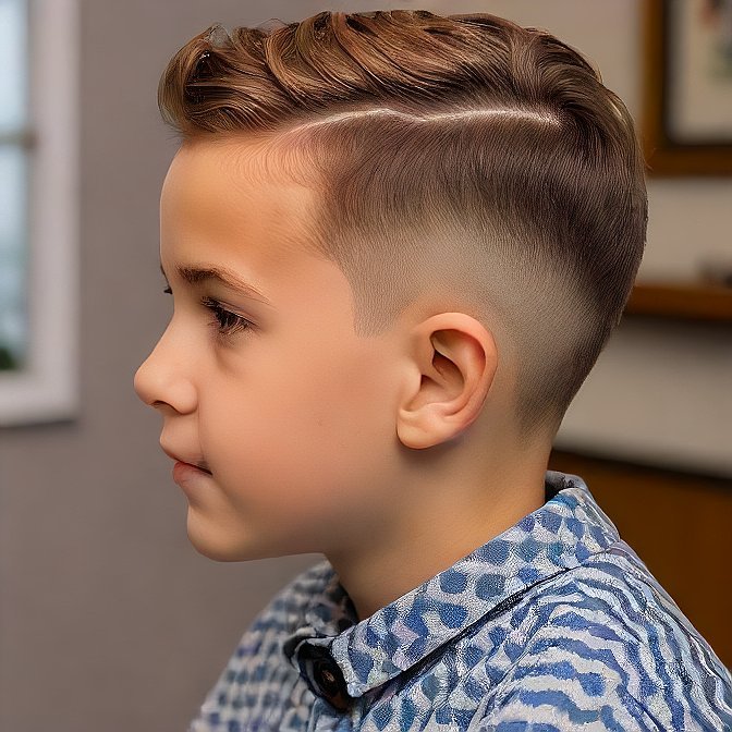 Fade with Line Design