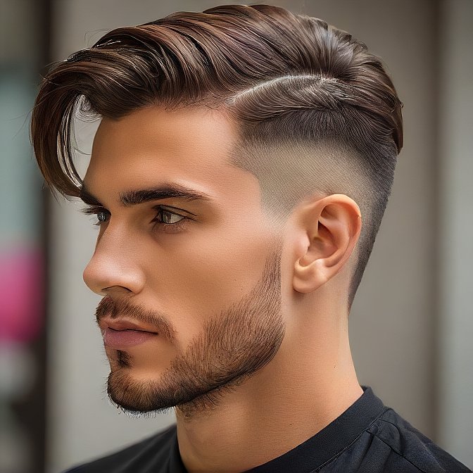 burst fade mohawk