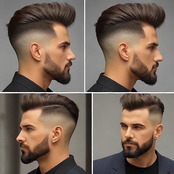 burst fade mohawk