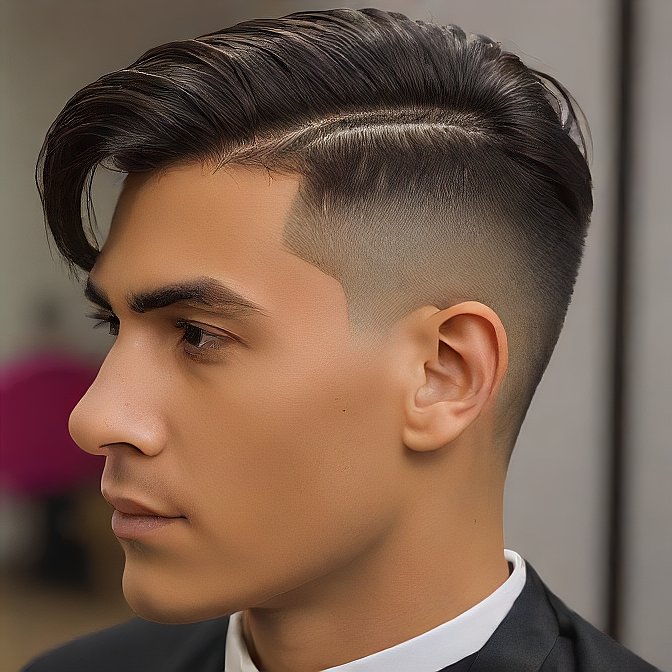 burst fade mohawk