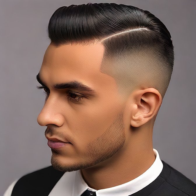 Fade with Line Design