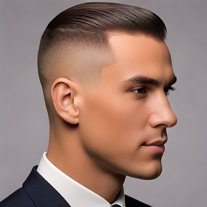 Classic crew cut