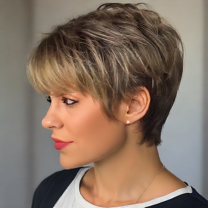 Shaggy hairstyles