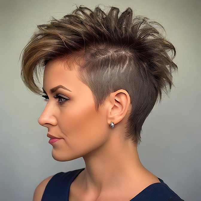 Shaggy hairstyles