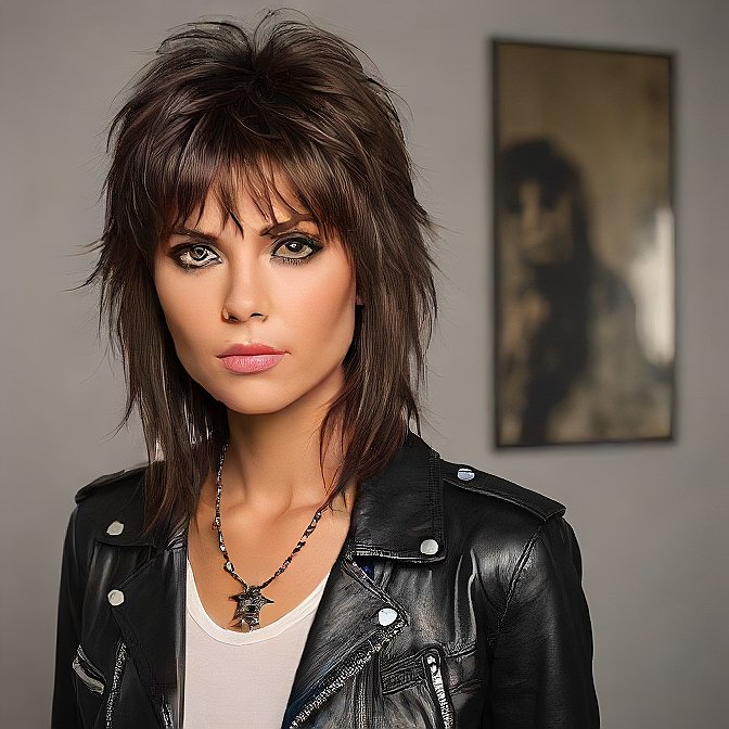 Shaggy hairstyles