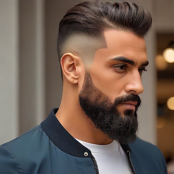 Fade with Line Design