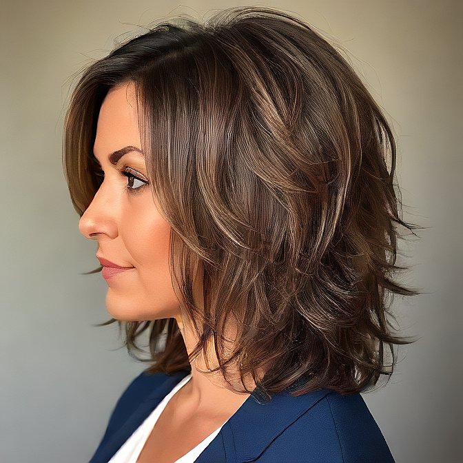 Shaggy hairstyles