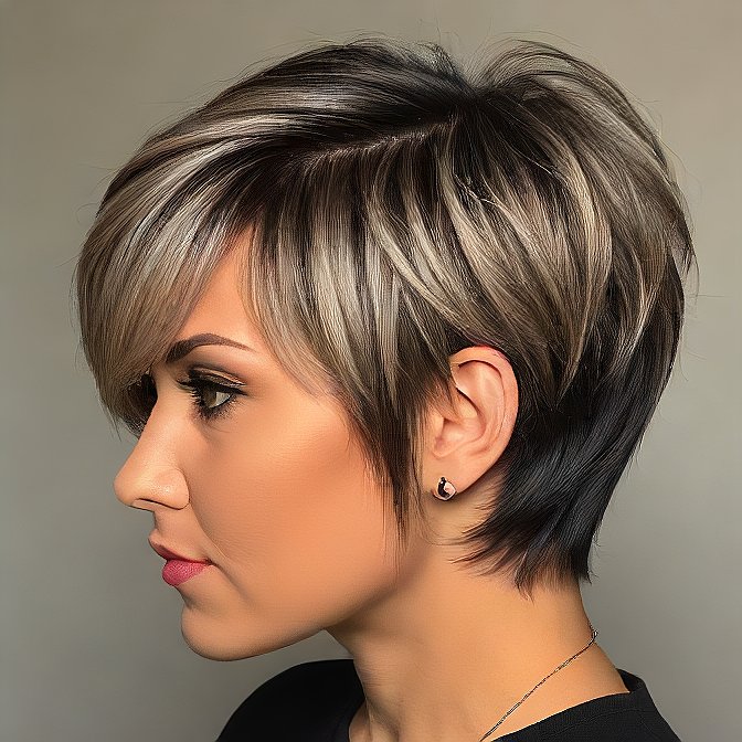 Shaggy hairstyles