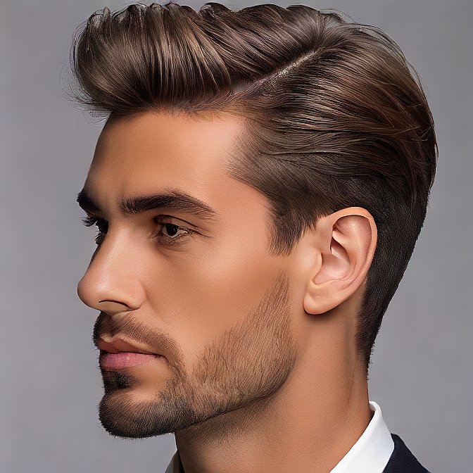 Medium-Length Quiff