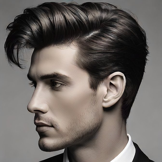 Medium-Length Quiff
