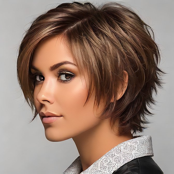 Shaggy hairstyles
