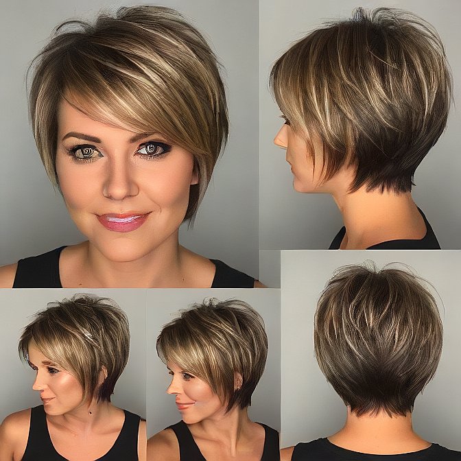 Shaggy hairstyles