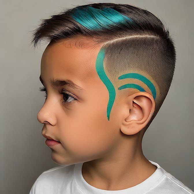 Fade with Line Design