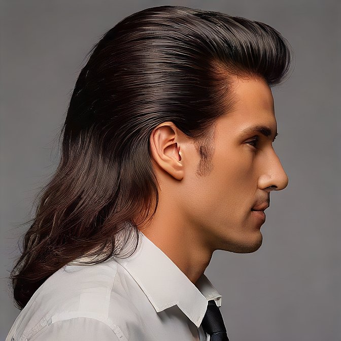 Mullet haircuts