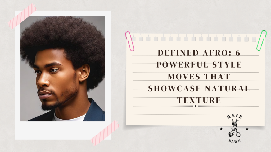 Defined Afro: 6 Powerful Style Moves That Showcase Natural Texture