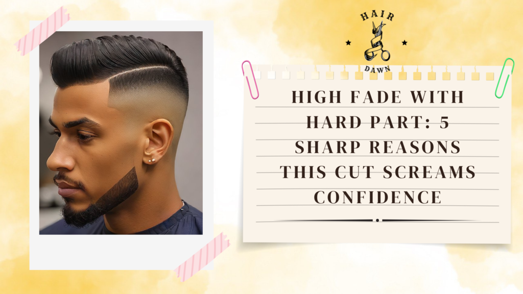 High Fade with Hard Part: 5 Sharp Reasons This Cut Screams Confidence